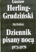 Okładka książki „Dziennik pisany nocą 1973-1979 /” — Herling-Grudziński, Gustaw (1919-2000)