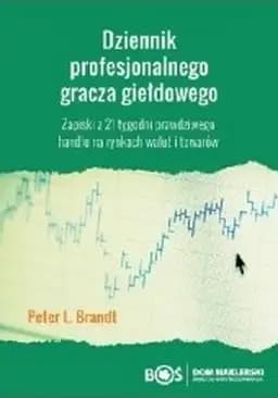 Okładka książki „Dziennik profesjonalnego gracza gieldowego” — Peter Brandt