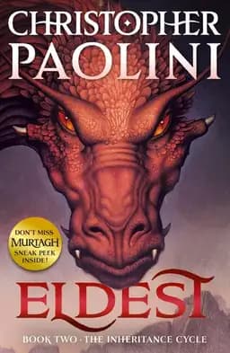 Okładka książki „Eldest” — Christopher Paolini
