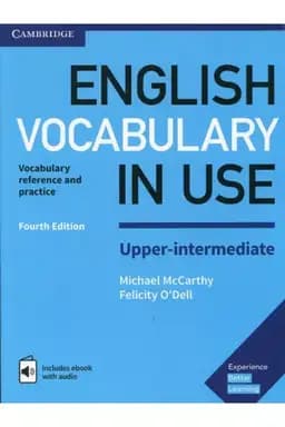 Okładka książki „English Vocabulary in Use Upper-Intermediate with Answers” — Michael McCarthy