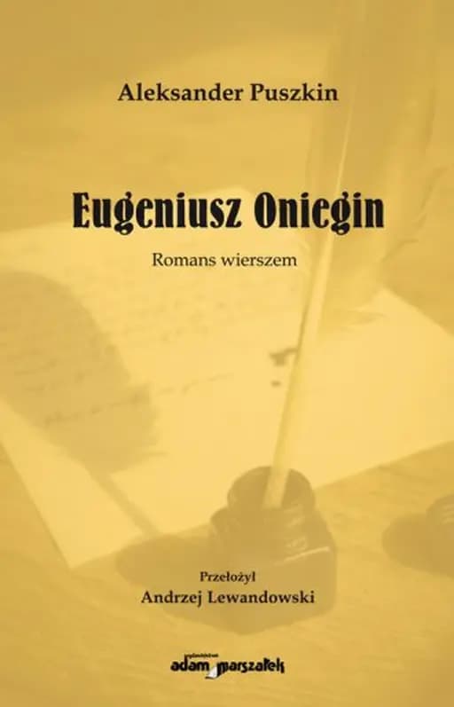 Okładka książki „Eugeniusz Oniegin : (romans wierszem) / Evgenij Onegin”
