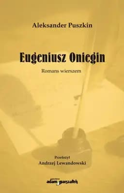 Okładka książki „Eugeniusz Oniegin :” — Puszkin, Aleksander, Lewandowski, Andrzej (1937)