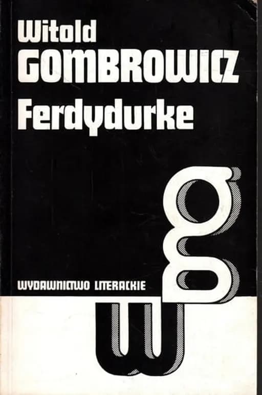 Okładka książki „Ferdydurke” — Witold Gombrowicz