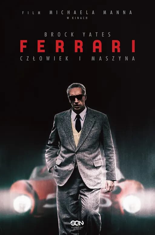 Okładka książki „Ferrari. Człowiek i maszyna” — Brock Yates
