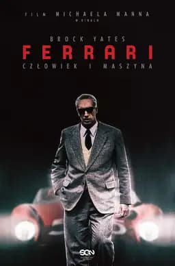 Okładka książki „Ferrari. Człowiek i maszyna” — Brock Yates