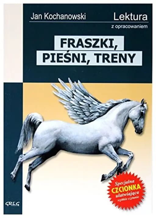 Okładka książki „Fraszki Pieśni ; Treny” — Jan Kochanowski