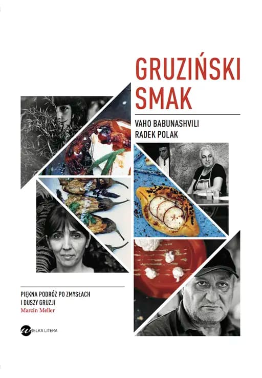 Okładka książki „GRUZIŃSKI SMAK” — VAHO BABUNASHVILI RADEK POLAK