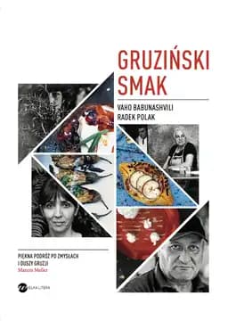 Okładka książki „GRUZIŃSKI SMAK” — VAHO BABUNASHVILI RADEK POLAK