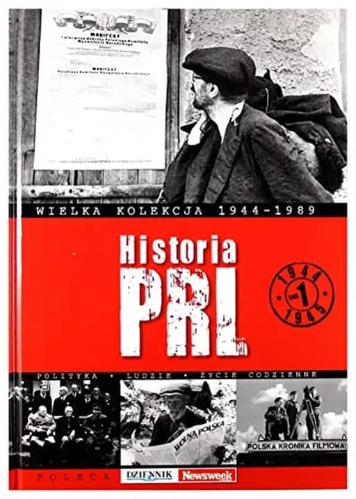 Okładka książki „Historia PRL. 1944-1945. T. 1” — Patryk Pleskot