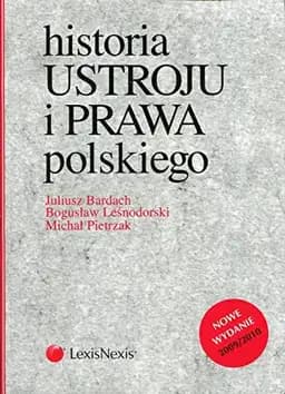 Okładka książki „Historia ustroju i prawa polskiego”