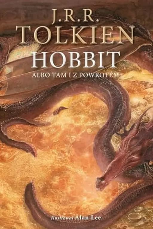 Okładka książki „Hobbit albo Tam i z powrotem” — R., J., Tolkien, J. R. R. (1892)