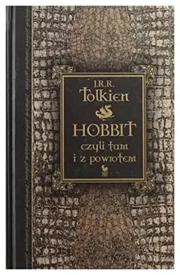Okładka książki „Hobbit albo Tam i z powrotem” — J. R. R. Tolkien