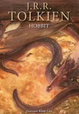 Okładka książki „Hobbit (pol.) Hobbit albo Tam i z powrotem : z objaśnieniami”