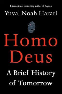 Okładka książki „Homo Deus” — Yuval Noah Harari