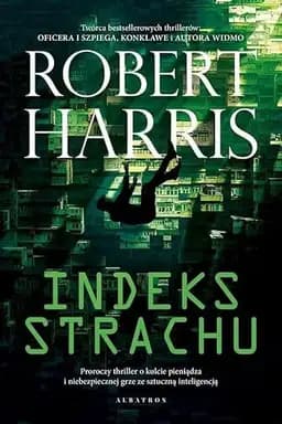 Okładka książki „Indeks strachu” — Robert Harris