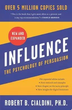Okładka książki „Influence, New and Expanded” — Robert B. Cialdini, PhD