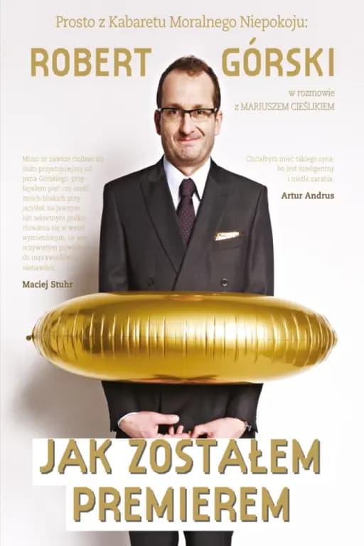 Okładka książki „Jak zostałem premierem” — Cieślik, Mariusz