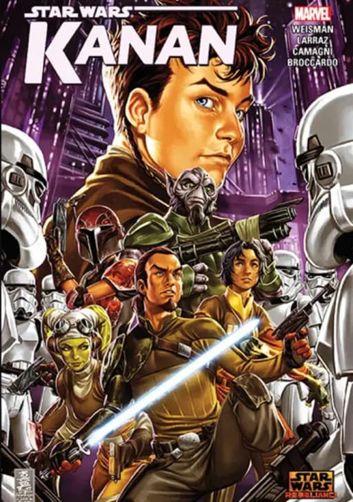 Okładka książki „Star Wars. Kanan. Ostatni Padawan” — Greg Weisman