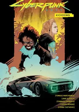 Okładka książki „Cyberpunk 2077: Kickdown” — Tomasz Marchewka