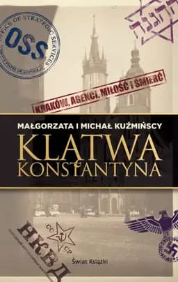 Okładka książki „Klątwa Konstantyna” — Małgorzata Kuźmińska, Michał Kuźmiński