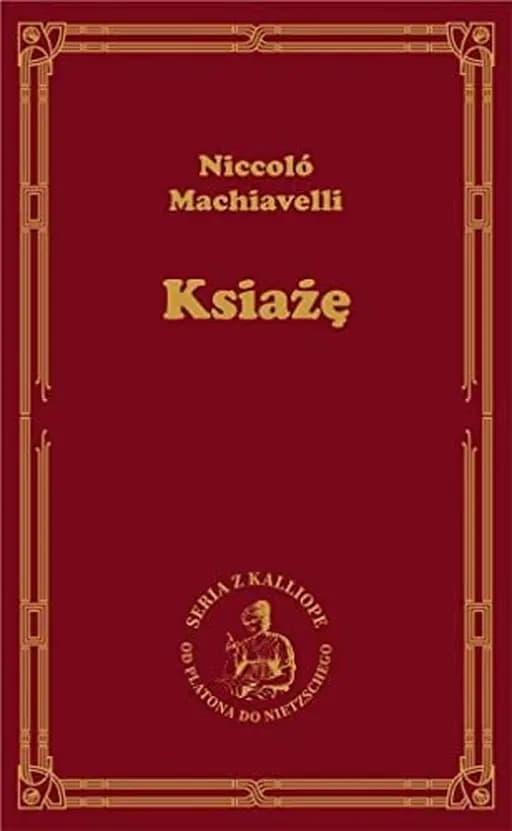 Okładka książki „Książę” — Niccolò Machiavelli