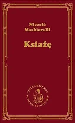 Okładka książki „Książę” — Niccolò Machiavelli