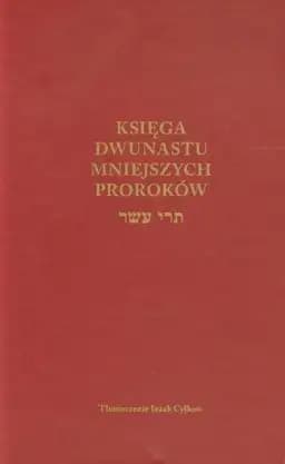 Okładka książki „Księga dwunastu mniejszych proroków” — J. Cylkow