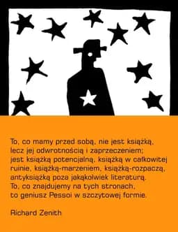 Okładka książki „Księga niepokoju spisana przez Bernarda Soaresa, pomocnika księgowego w Lizbonie”