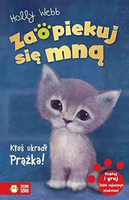 Okładka książki „Ktoś ukradł Prążka!” — Webb, Holly