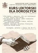 Okładka książki „Kurs lektorski : materiały formacyjne / Biblioteka Materiałów Formacyjnych Służby…