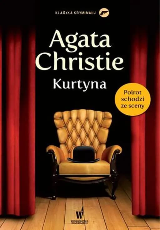 Okładka książki „Kurtyna” — Agatha Christie