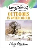 Okładka książki „Learn to Paint Outdoors in Watercolour” — Alwyn Crawshaw