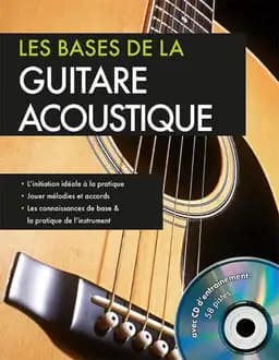 Okładka książki „Les bases de la guitare acoustique” — Franck VNV Walter