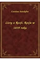 Okładka książki „Listy z Rosji : Rosja w 1839 roku / Lettres de Russie : la Russie en 1839,”