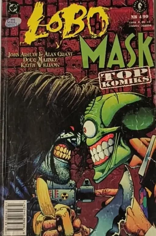 Okładka książki „Lobo maska” — John Arcudi