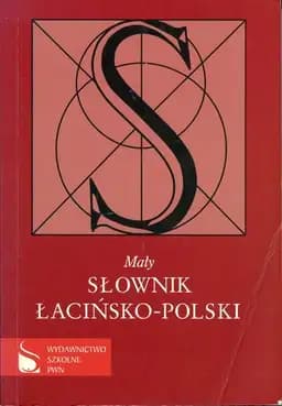 Okładka książki „Mały słownik łacińsko-polski” — Józef Korpanty