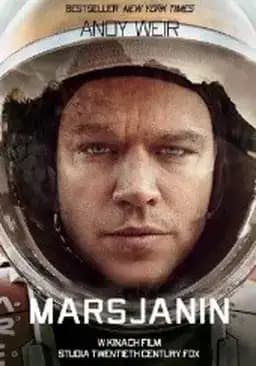 Okładka książki „Marsjanin” — Andy Weir