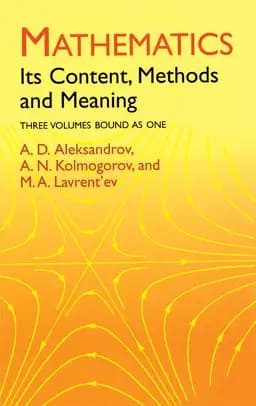 Okładka książki „Mathematics” — A. D. Aleksandrov