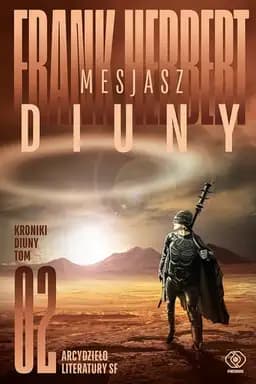 Okładka książki „Mesjasz Diuny” — Frank Herbert