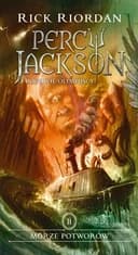 Okładka książki „Morze Potworów” — Rick Riordan