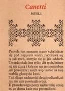 Okładka książki „Myśli / Provinz des Menschen, Biblioteczka Aforystów”