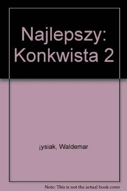 Okładka książki „Najlepszy (Polish Edition)” — Waldemar Łysiak