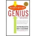 Okładka książki „Negotiation Genius” — Deepak Malhotra, Deepak Malhotra, Max Bazerman