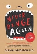 Okładka książki „Never Binge Again: Reprogram Yourself to Think Like a Permanently Thin Person”