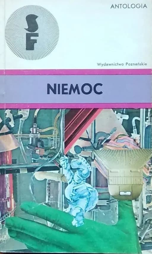 Okładka książki „Niemoc : antologia opowiadań science fiction pisarzy Niemieckiej Republiki…
