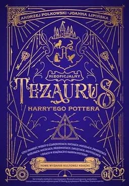 Okładka książki „Nieoficjalny tezaurus Harry'ego Pottera”