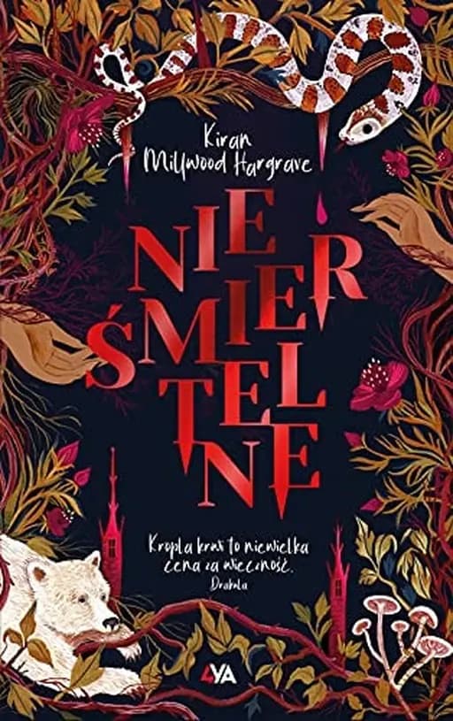 Okładka książki „Nieśmiertelne” — Kiran Millwood Hargrave
