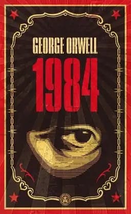Okładka książki „Nineteen Eighty Four” — George Orwell