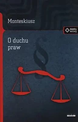Okładka książki „O duchu praw”