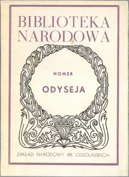 Okładka książki „Odyseja” — Homer
